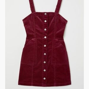 H&M Corduroy Button-Down Dress